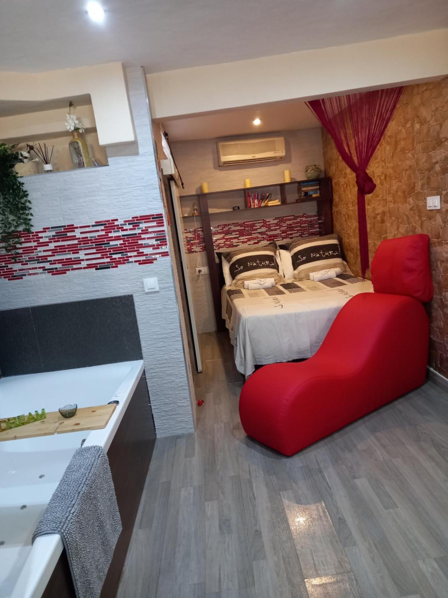 Loft "Coqueto" Rojo Daire Ubrique Oda fotoğraf